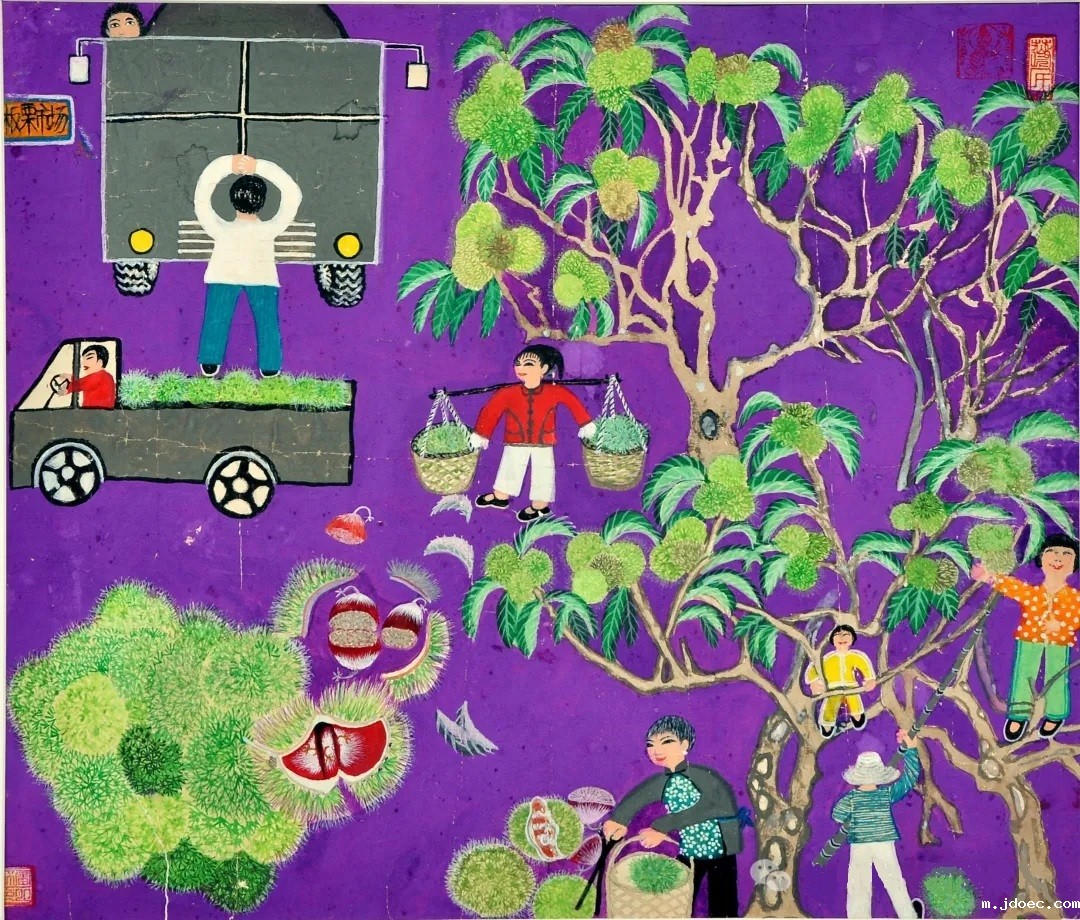 全国（黄冈）农民画展作品（持续更新中）